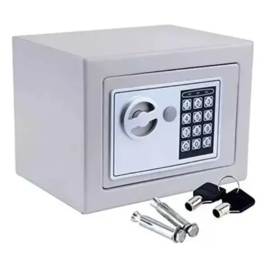 Caja Fuerte Electronica Teclado+llaves Pequeña