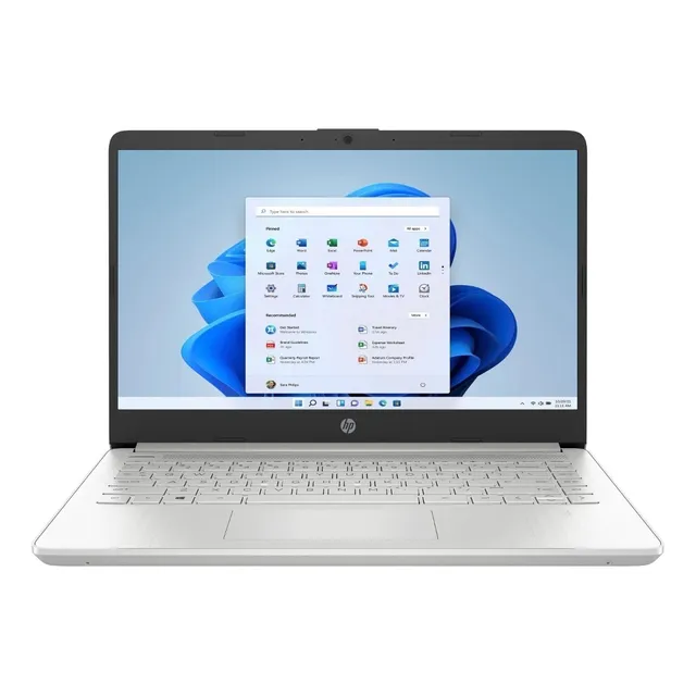 Notebook 14-fq0033dx 14" color plata natural 8GB de Ram - 128GB SSD - AMD Ryzen 3