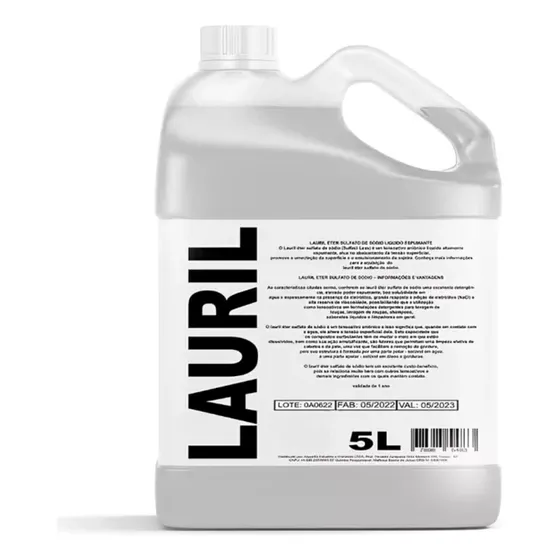 5 Litros Lauril ,o Melhor Do 1° Linha Espumante