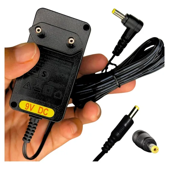 Fonte Carregador 9v P/ Caixa De Som Aca 550 Strondo 2 Amvox