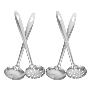 Cuchara Práctica Para Ollas Calientes, De Acero Inoxidable, Cuchara Práctica Para Ollas Calientes, De Acero Inoxidable,