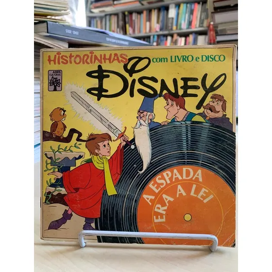 Historinhas Disney Com Livro E Disco - A Espada Era A Lei