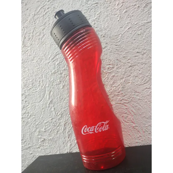 Cilindro Deportivo Coca Cola Botella Para Agua Rojo 1 Litro