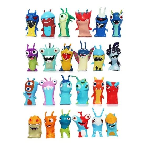 24pcs/set Slugterra Figura Modelo Juguete Niños Regalo