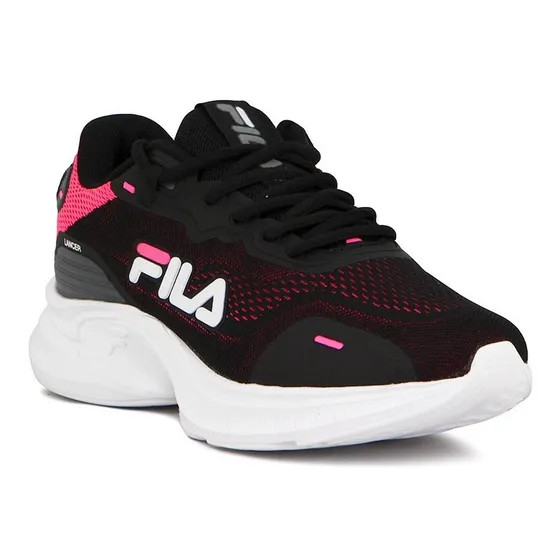 Champion De Mujer Fila Black/fluor Pink/white