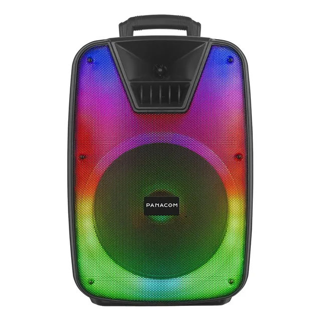 Parlante Portatil Sp-3117fl 12w 12 Bluetooth Luces Panacom