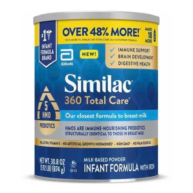 Formula Similac 360 Total Care 874gr Sabor Sin Sabor