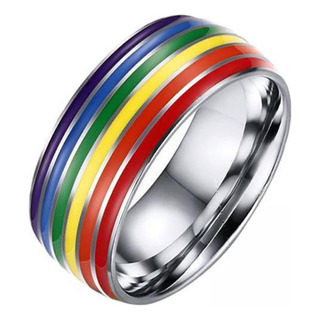 3 Paquete De 3-4 Anillos De Orgullo Lgbt Esmaltados 3 Piezas 3 Paquete De 3-4 Anillos De Orgullo Lgbt Esmaltados 3 Piezas