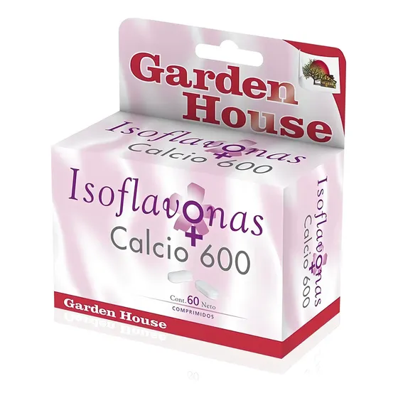 Garden House Isoflavonas De Soja + Calcio 600 X 60 Comprimidos