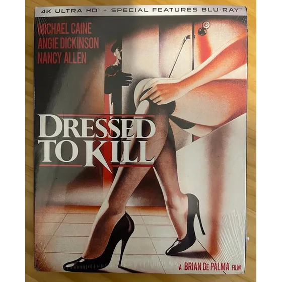 4k + Bluray Vestida Para Matar - Brian De Palma - Lacrado