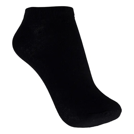 Kit 6 Pares De Meias Sapatilha Feminina Malha Lisa Calcanhar