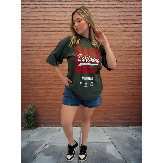 Remera Algodón Premium Estampado Talle Especial Like
