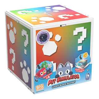 Pet Simulator Luckyblock Playset Original 4 Personajes Pet Simulator Luckyblock Playset Original 4 Personajes
