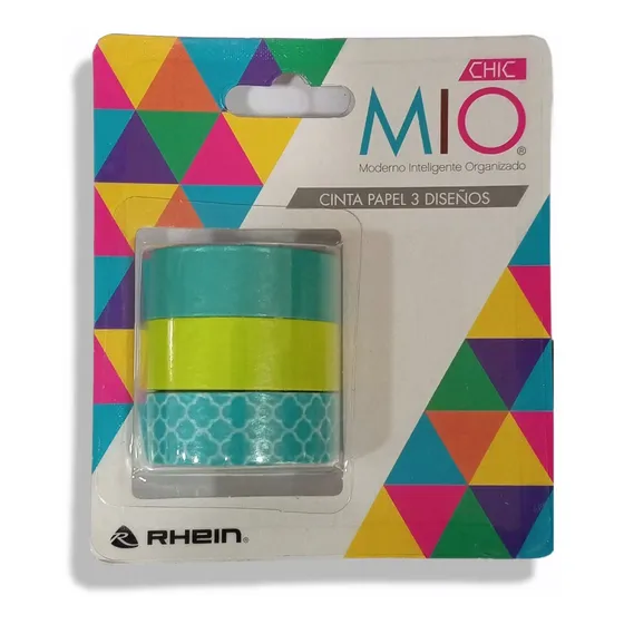 Set 3 Washi Tapes Lisas Rhein