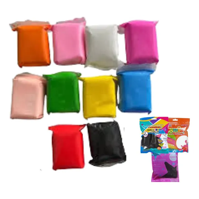 Foamy Moldeable 5 Piezas C/ 50g C/u Fomi Para Manualidades