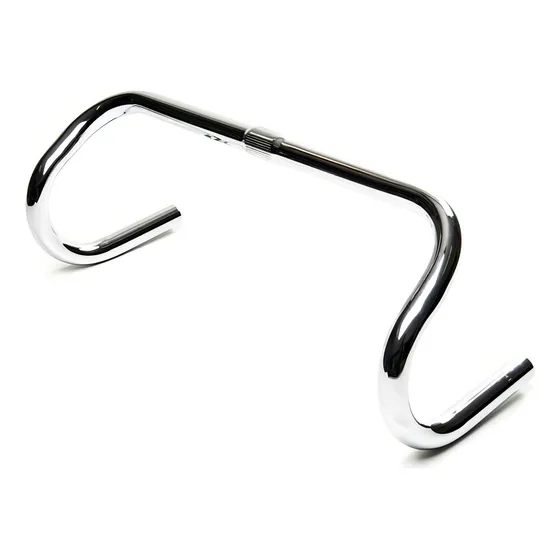 Guidão Bike Speed Corrida Caloi 10 Aço Cromado 25.4mm X440mm