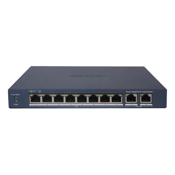 Switch Gigabit Poe+ / Administrable / 8 Puertos 1000 Mbps