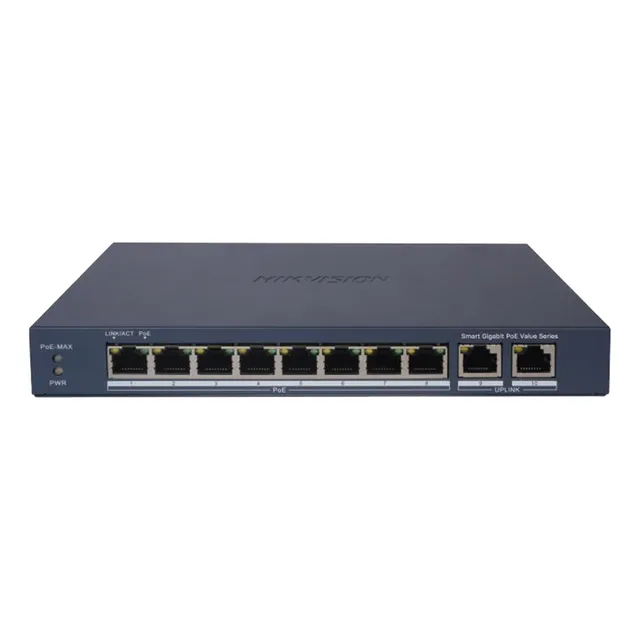 Switch Gigabit Poe+ / Administrable / 8 Puertos 1000 Mbps
