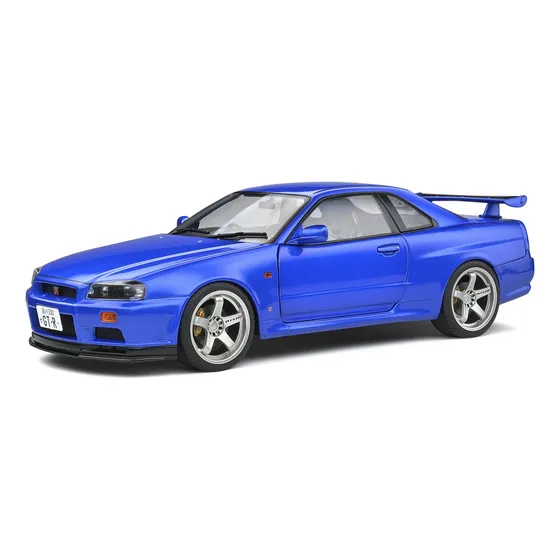 Nissan Skyline Gt-r (r34) 1999 1:18 Solido Azul