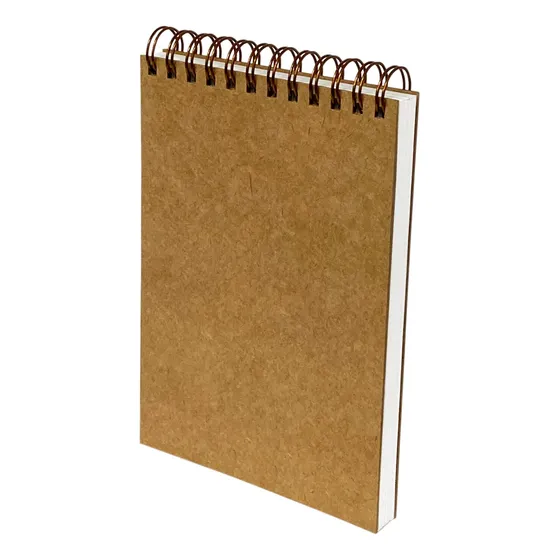 Bloco De Anotações Rascunho Wire-o 10x15 C/50 Fls - 15 Unid