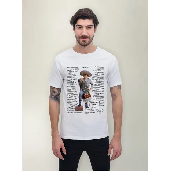 Playera José Alfredo Jimenez Diseño 02 Gpos Musicales Beloma