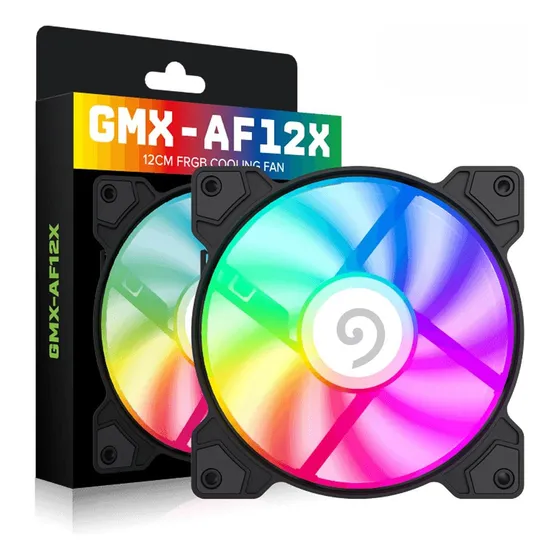Fan Cooler Ventilador Gamemax Rgb Led 120mm 3 Pines Para Pc