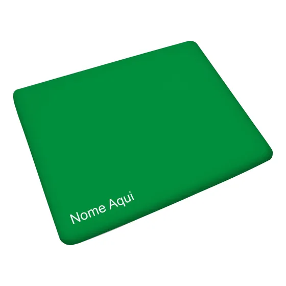 Mousepad Personalizado Com Nome Minimalista Varias Cores