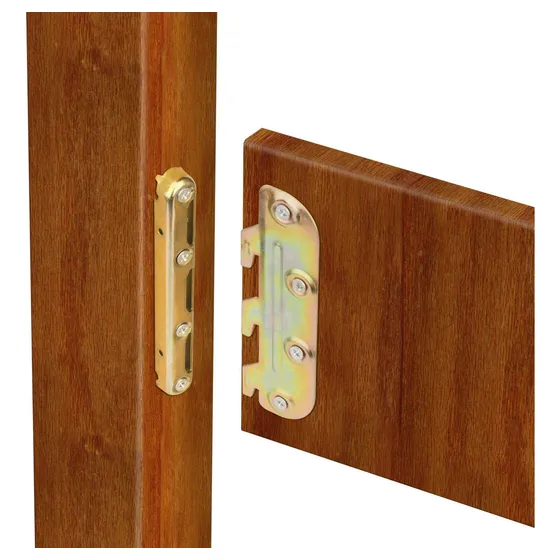 Soporte Riel Cama Montado Superficie Herraje Para 4