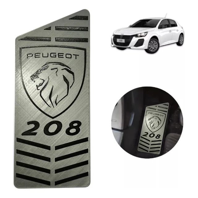 Pedal Apoya Pie Descanso Nuevo Peugeot 208 3d