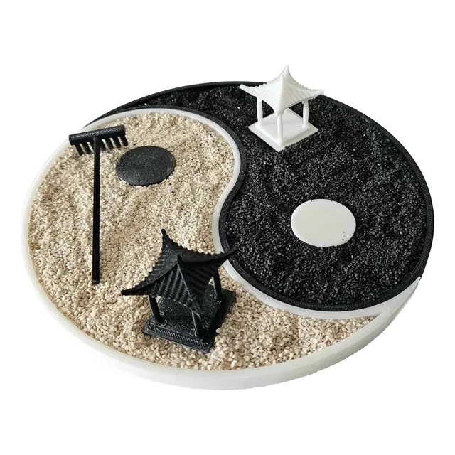Jardín Zen Ying-yang