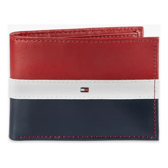 Billetera Tommy Hilfiger Para Hombre Azul