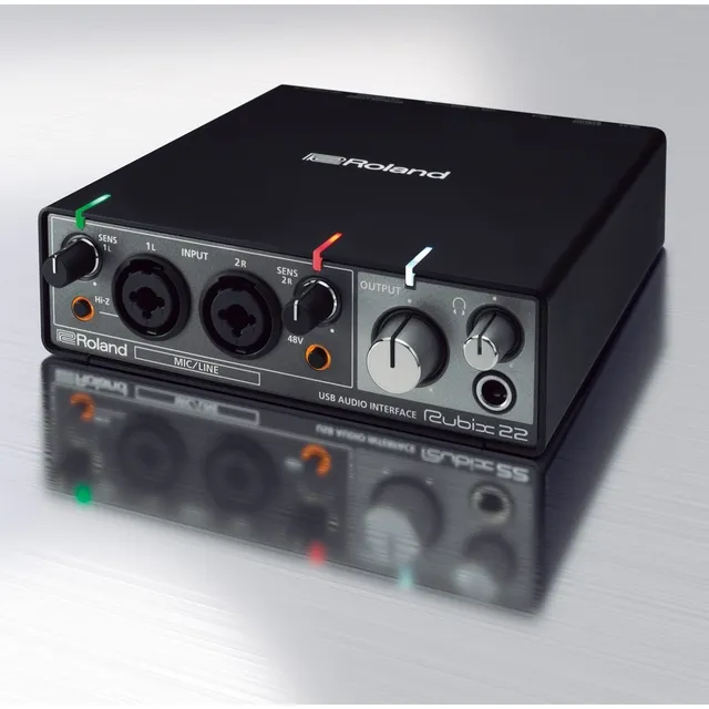 Roland Rubix22 Interfaz De Audio Usb De Canales 2-in / 2-out