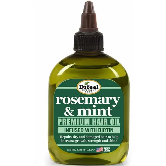 Aceite De Romero Y Menta Puro, Marca Difeel 210ml