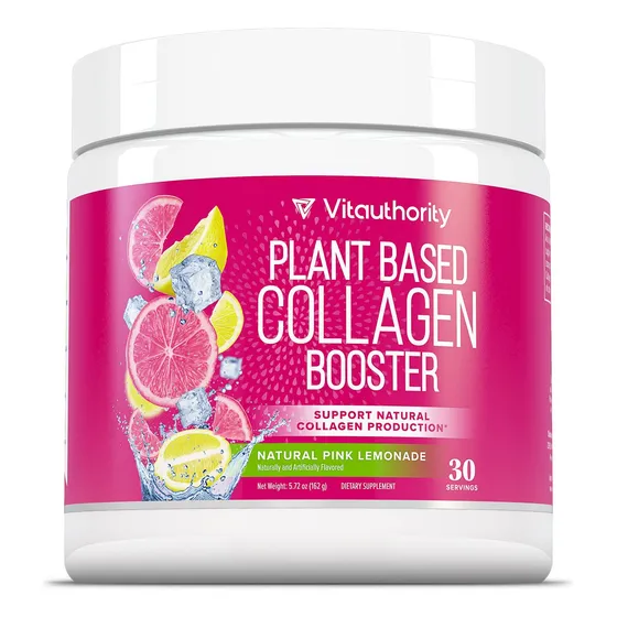 Colágeno En Polvo Vitauthority Vegan Para Mujeres Con Vitami