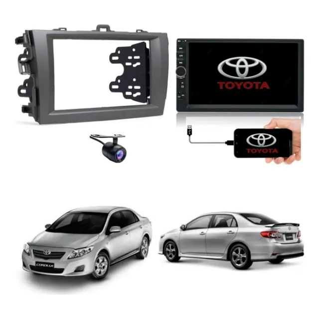 Multimídia Toyota Corolla 2008 2009 2010 2011 2012 2013 2014