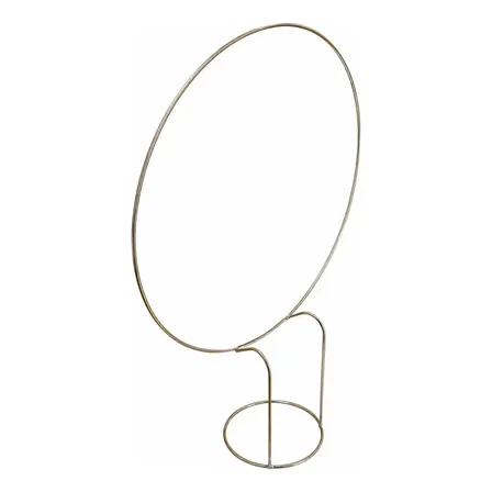 Arco De Mesa Pé Redondo Dourado Festa Bexiga 50cm Dourado Dourado