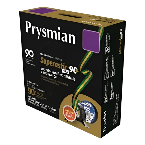 Fio Flexivel Prysmian 10mm 750v 100 Metros - Escolha A Cor