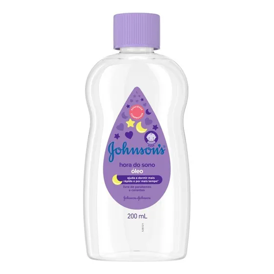 Óleo para Bebê Johnson's Baby Hora do Sono Frasco 200ml
