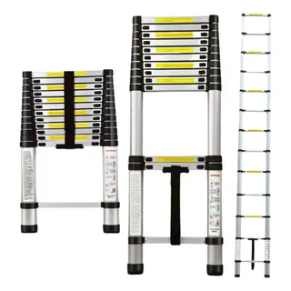 Escada TelescĂłpica AlumĂnio 5 Metros 13 Degraus - Nakasaki Escada TelescĂłpica AlumĂnio 5 Metros 13 Degraus - Nakasaki