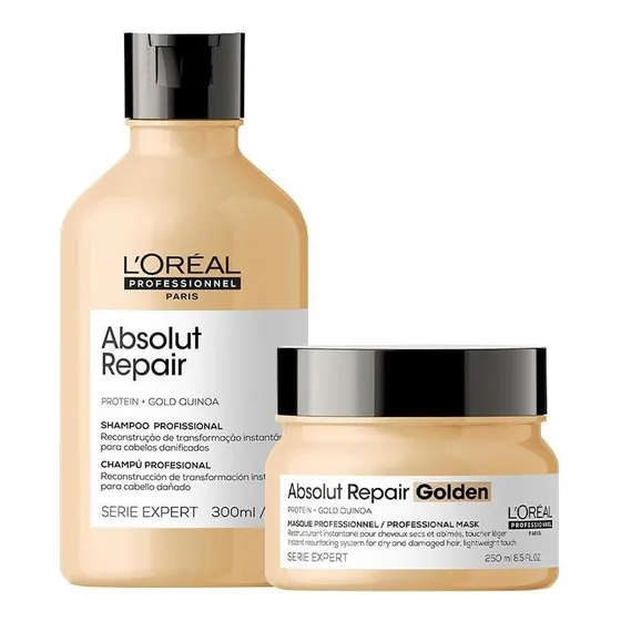 Kit L'oréal  Pro Absolut Repair Gold Quinoa - Sh+másc