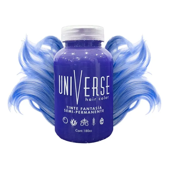 Tinte Fantasía Universe Elf Blue Semi-permanente 180cc