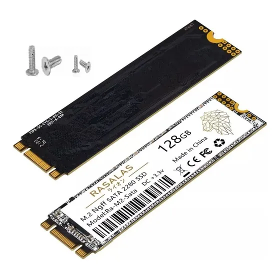 Disco Sólido Digital Ssd Interno Rasalas M.2 Ngff 128gb Color Negro