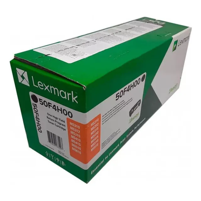 Toner Lexmark Negro 50f4u0 Ultra Alto Rendimiento 20.000 Pag