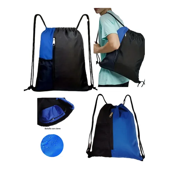 Bolso Morral Tipo Tula Impermeable No Filtra Humedad 