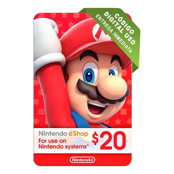 Nintendo Eshop Gift Card | Tarjeta | Rápido | Cuotas sin interés