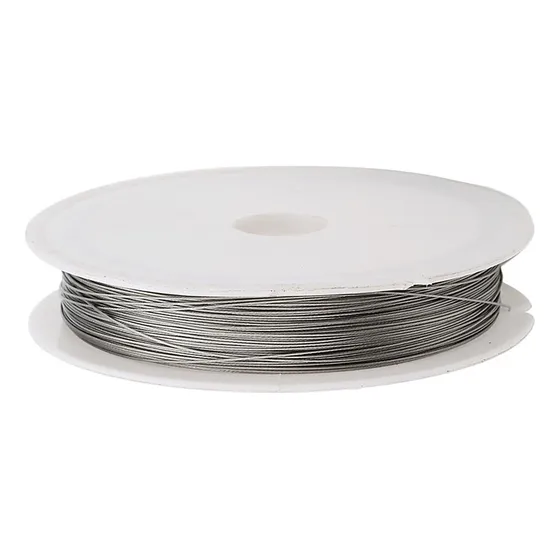 1 De Alambre De Material Acero Inoxidable 80 Metros 0.38 Mm