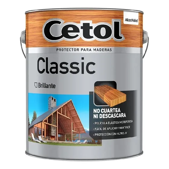 Cetol Classic brillante impregnante 4L color natural