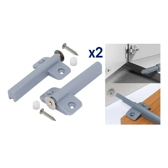 Tip On Push Tipo Blum Pulsador Magnetico Gabinetes Gavetas
