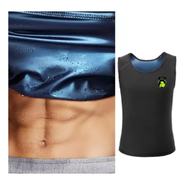 Faja Reductora Termica  Camiseta Sauna Shaper Hombre 