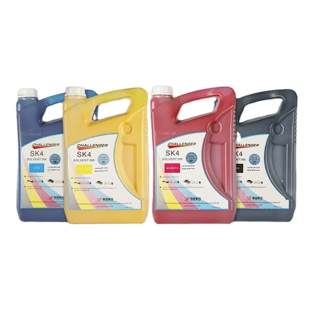 Kit Tinta Challenger Sk4 Cmyk 5lt C/u Seiko 510 4pz